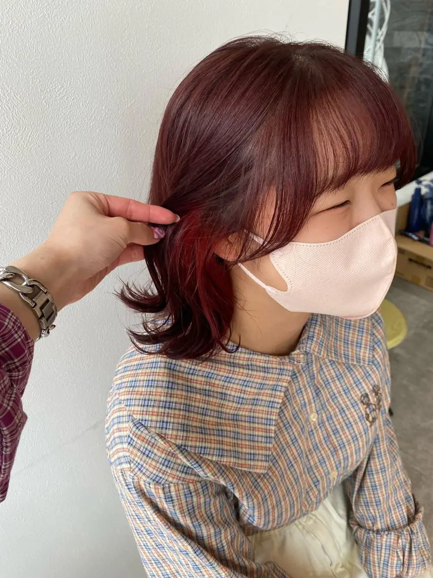 カラー カット ヘアカラー オスズ 🎀´-のヘアスタイル