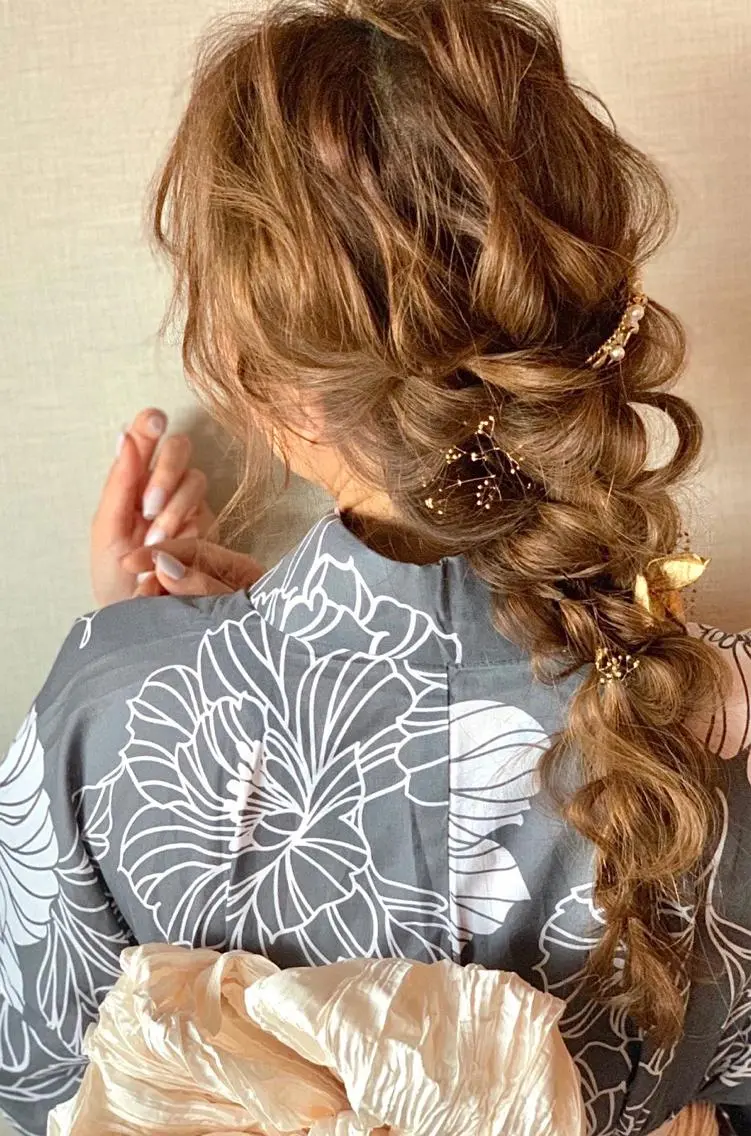 セミロング カラー 髪質改善サロン ARCHE野瀬冬馬のヘアスタイル