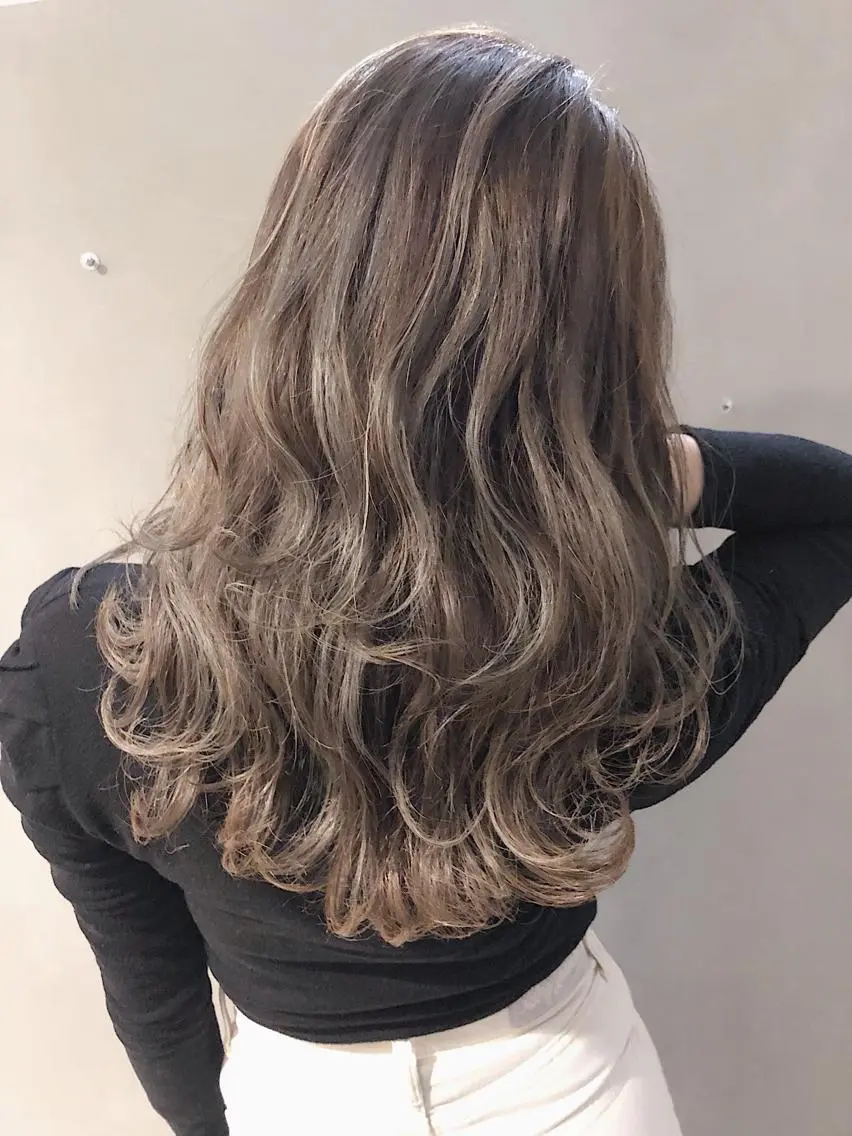 セミロング カラー ヘアカラー 🧡ショートの達人 🧡SHOのヘアスタイル