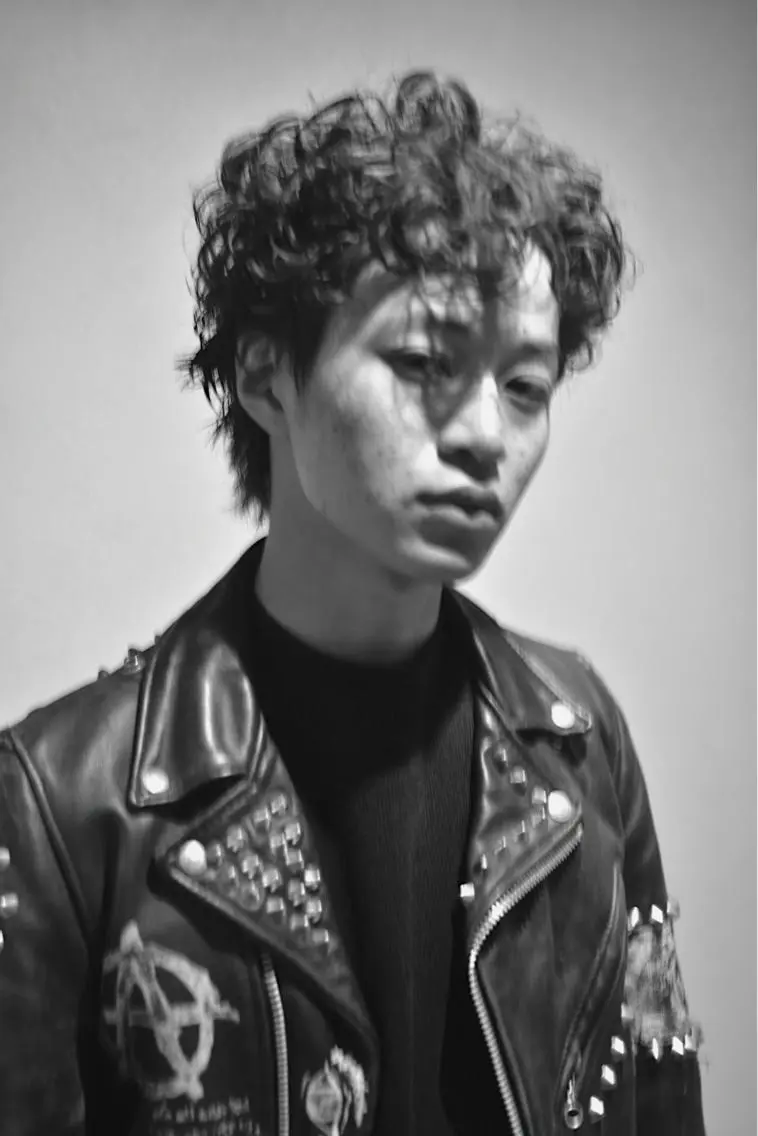 ショート パーマ メンズ ボブパーマコテ巻き風 パーマNo1深江秀平のヘアスタイル