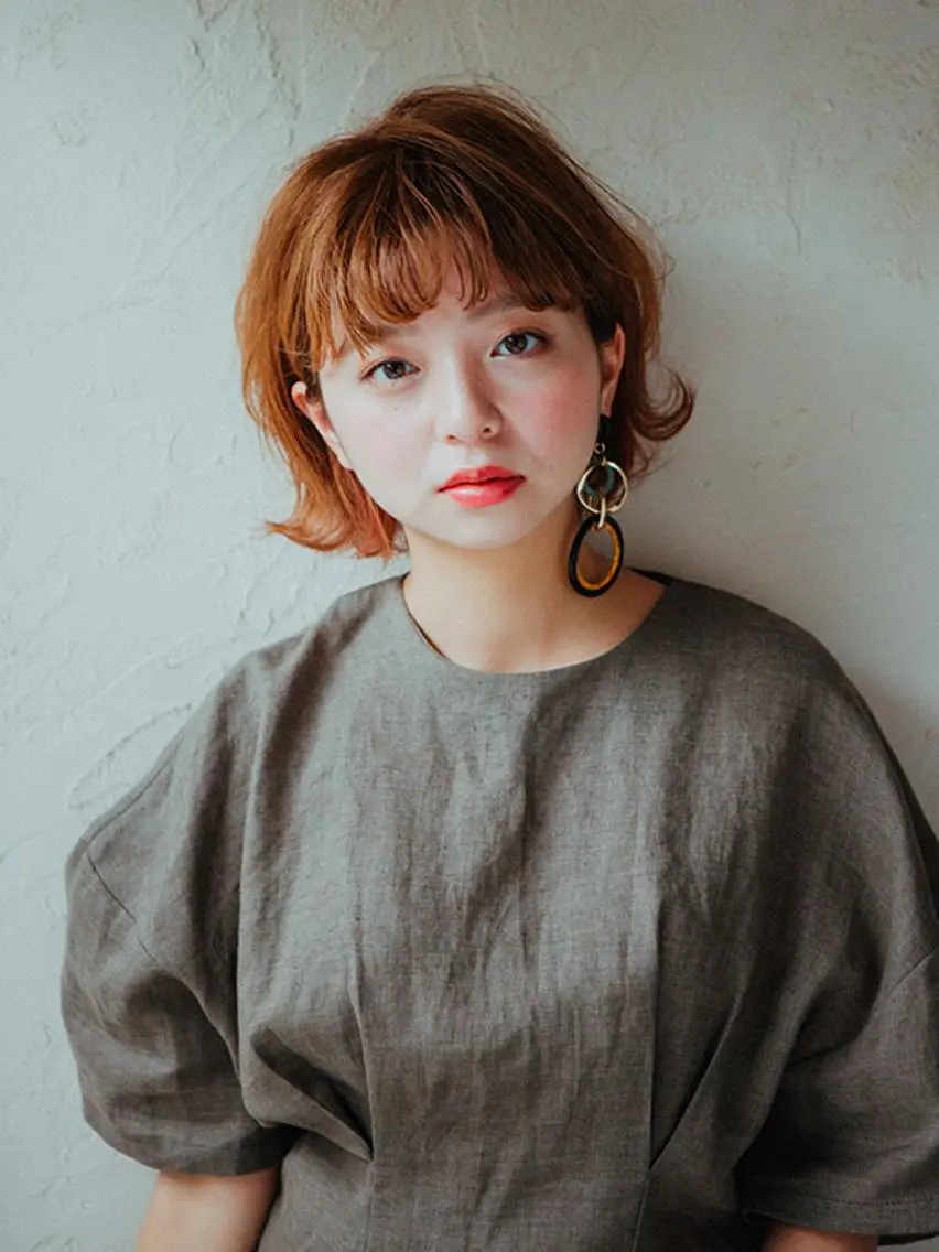 ミディアム ヘアカラー トリートメント ✨艶髪満足度◎✨ 菅沼 麻衣子のヘアスタイル