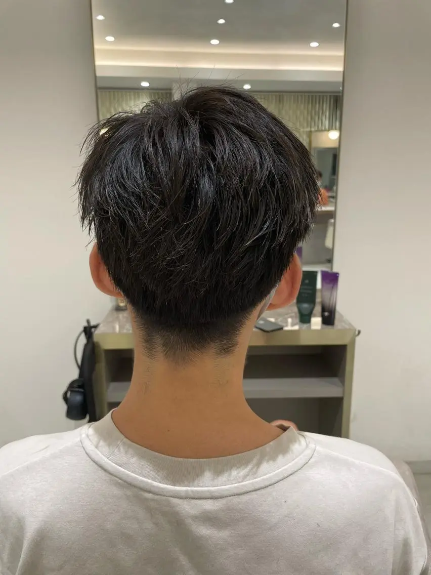 メンズ 松田記和 モデル募集中のヘアスタイル