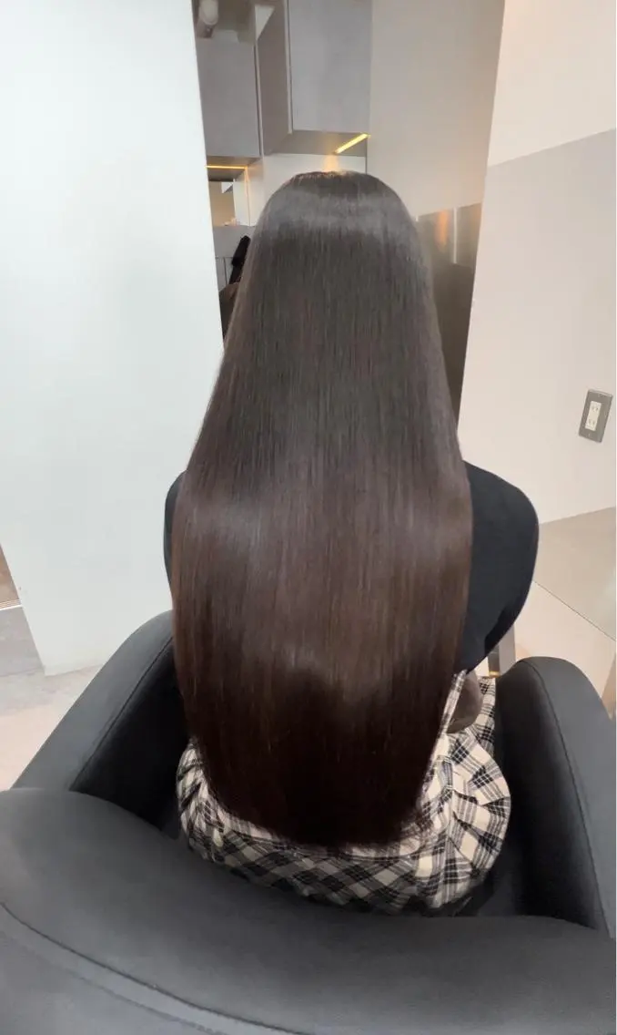 ロング 髪質改善 トリートメント トリートメント 🫧髪質改善 講師🫧🍎幹細胞のヘアスタイル