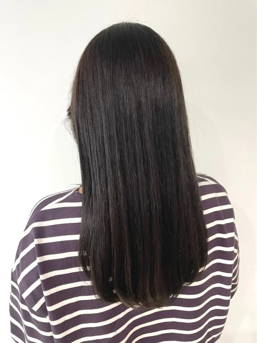 ロング カラー バレイヤージュ ブリーチ ケアブリーチ ダブルカラー イヤリングカラー 🌈新田 みどり🌈のヘアスタイル