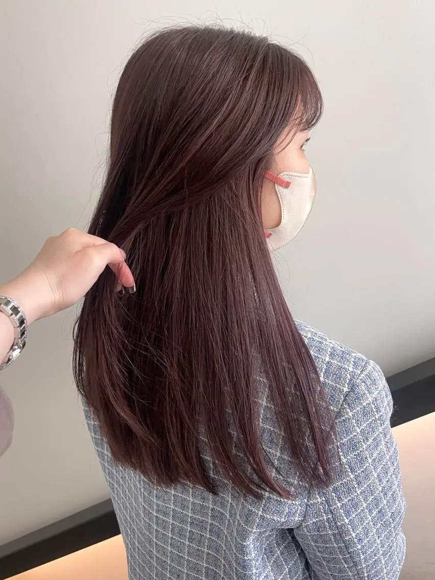 ロング カラー 【淡色color/ nail】maikoのネイルデザイン
