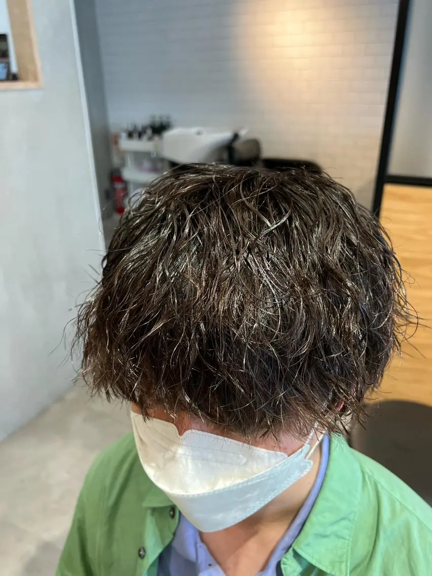 パーマ 🌟髪質改善カラー✨ スナガネ🌟のヘアスタイル