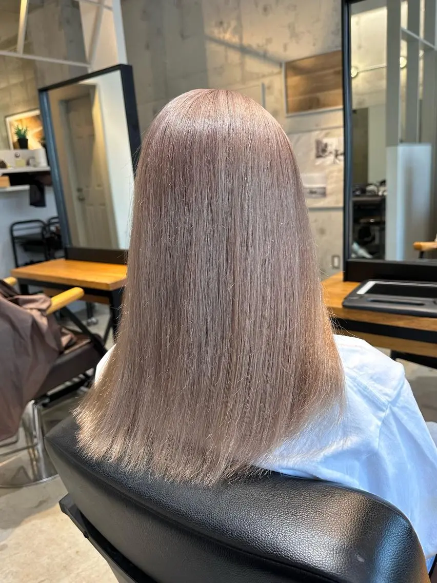 カラー ✂︎ 艶カラー /透明感カラーのヘアスタイル
