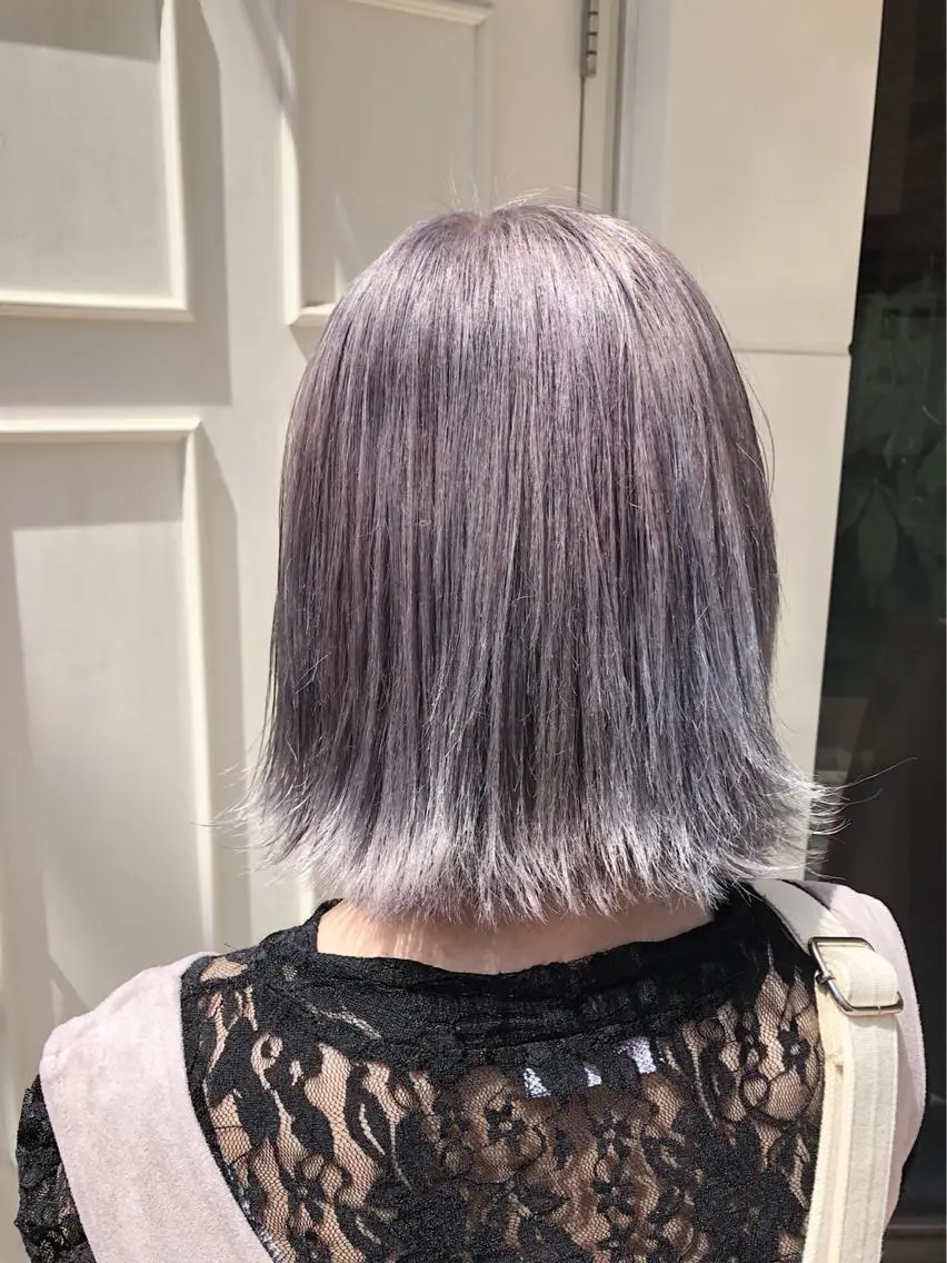 ミディアム カラー ラベンダーカラー 🫟Blanco🫟 Color&Careのヘアスタイル