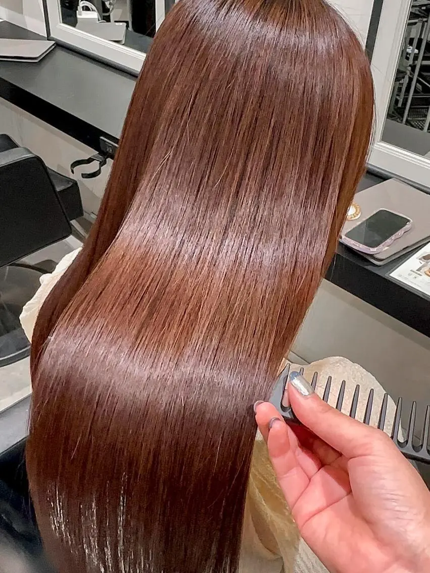 ロング 脇田 麗乃のヘアスタイル