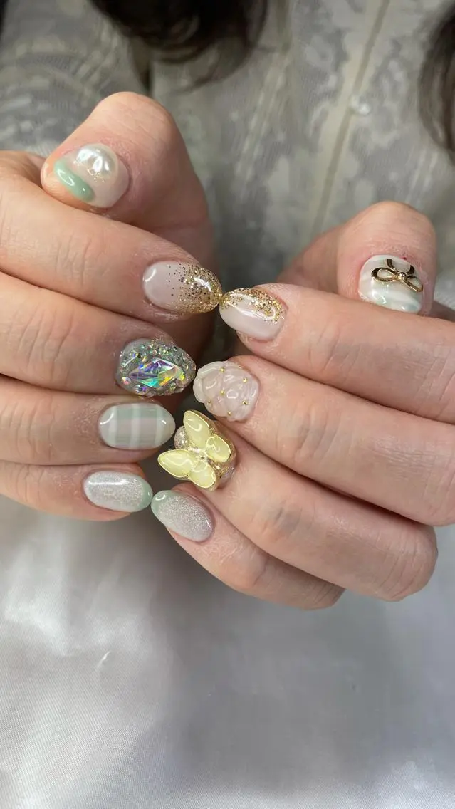 ネイル ハンドネイル うにゃねいる🌷 Mayaのネイルデザイン