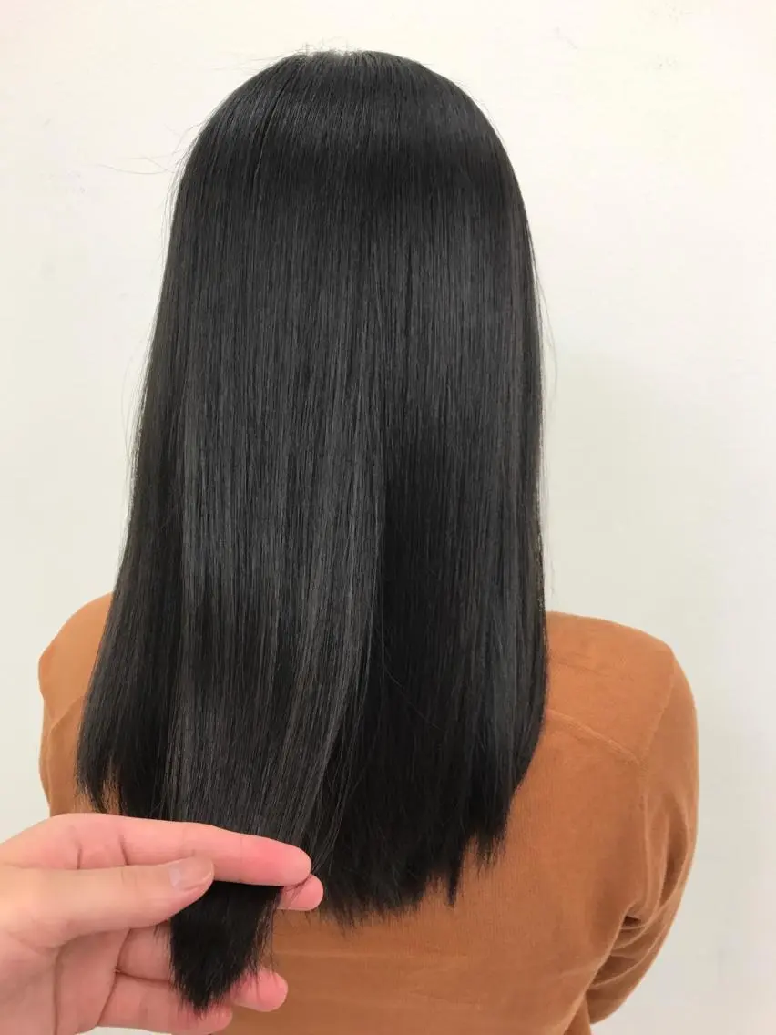 ロング ⟡.·韓国ヘア*.゚ 室岡 咲希のヘアスタイル