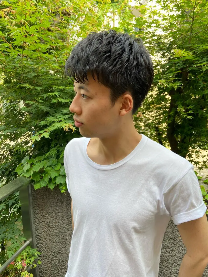 ショート メンズ メンズ就活ヘア 就活ヘア カット ちこ .のヘアスタイル