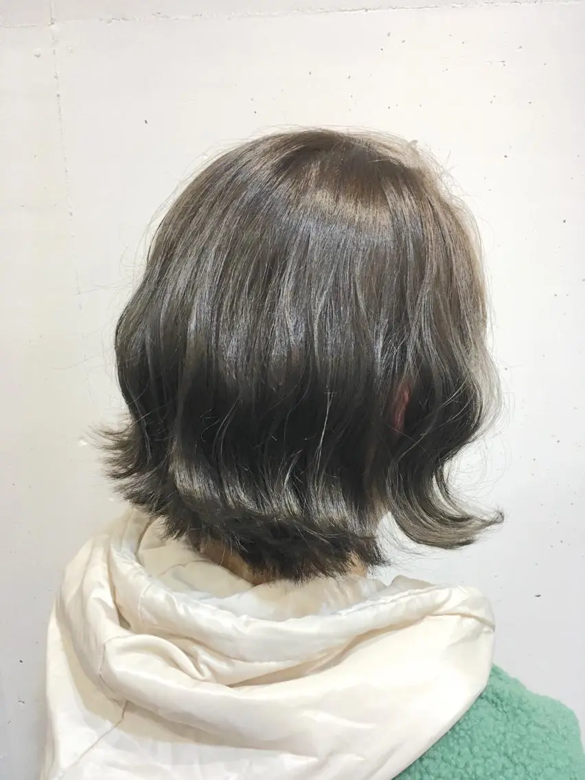 ショート カラー ヘアカラー トリートメント ヘアセット yoshi ☆のヘアスタイル