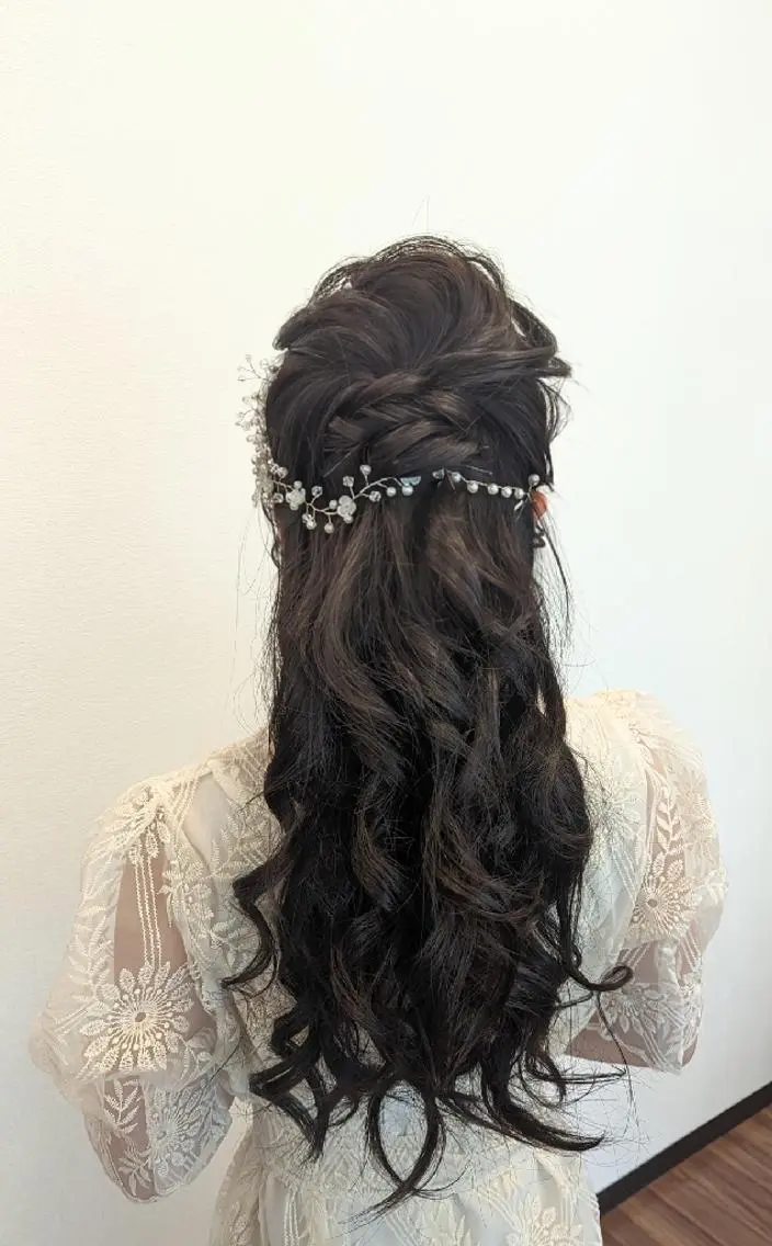 ヘアアレンジ 結婚式・ブライダル トータル   ビューティー アイズのヘアスタイル