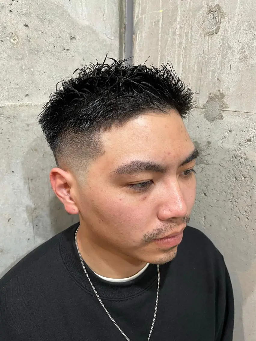 ショート メンズ aDALil ATSUYAのヘアスタイル