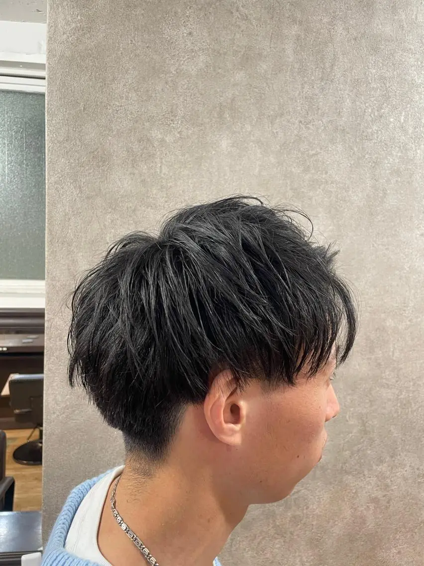 ショート メンズ メンズ就活ヘア マッシュ 刈り上げ 就活ヘア 加藤 聖也のヘアスタイル