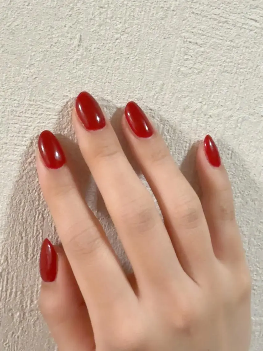 ネイル ワンカラーネイル cat‘s nail🐈⬛のネイルデザイン
