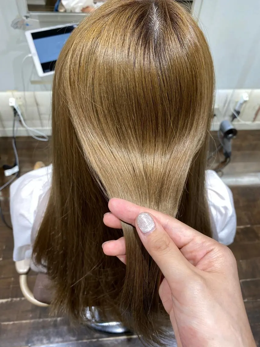 セミロング 🎗️【ヘアセット 美眉】吉川玲🎗️のヘアスタイル