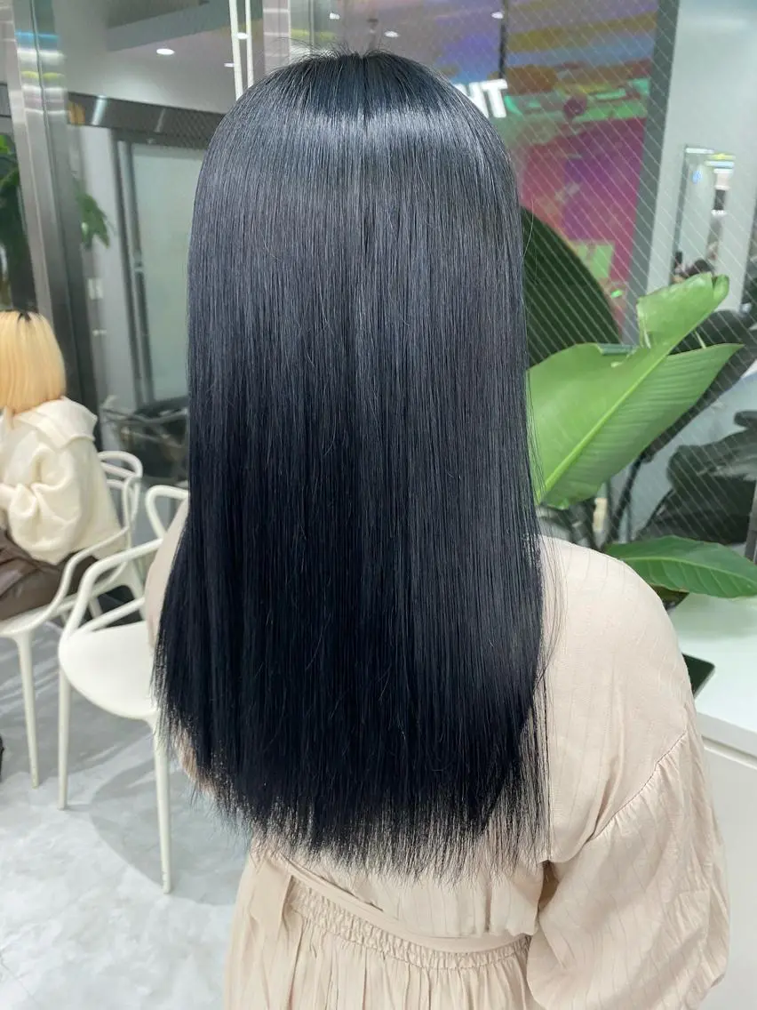 ロング カラー ヘアアレンジ カット ヘアカラー トリートメント ブリーチなしの達人 🌈KAITOのヘアスタイル