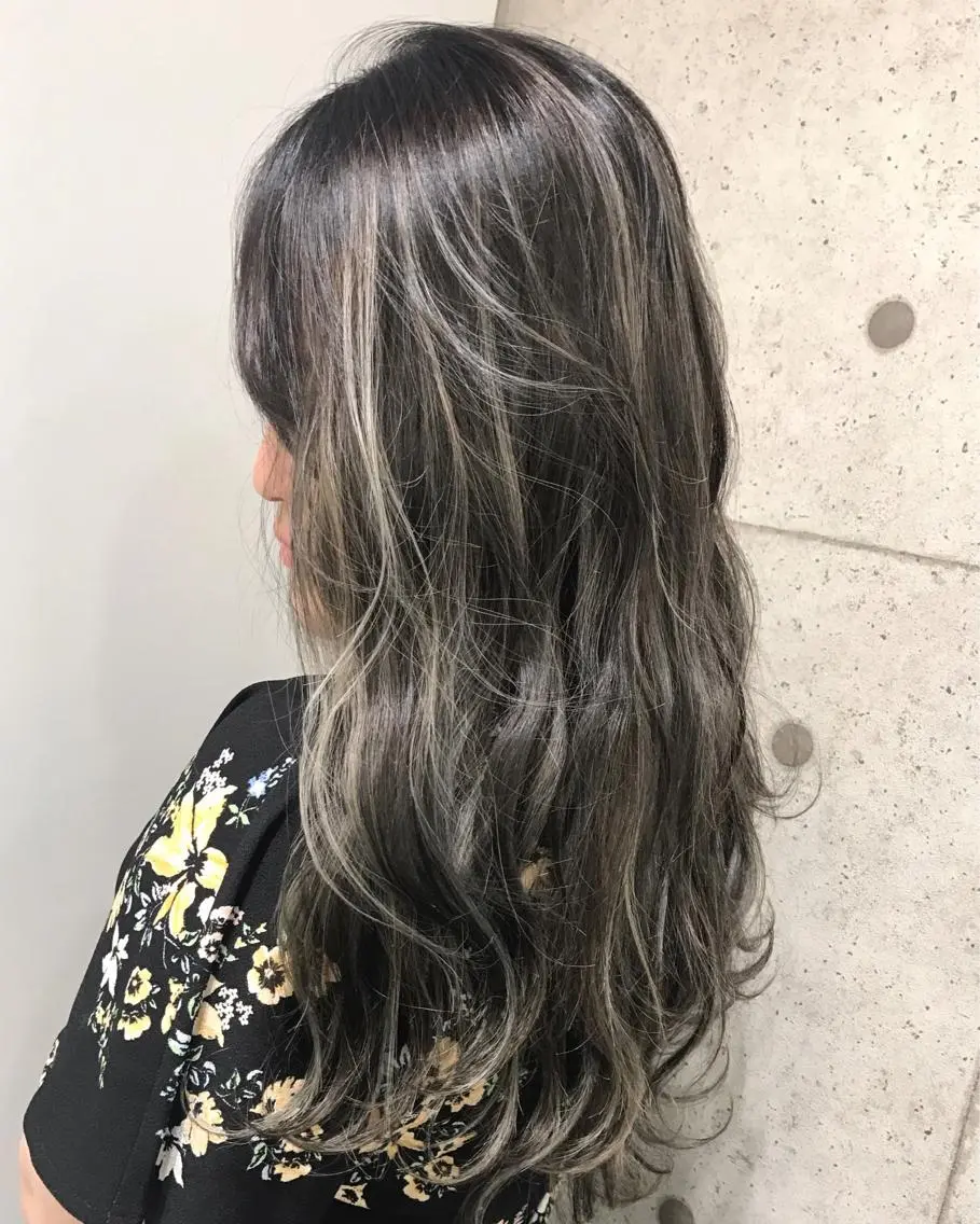 ロング カラー ヘアアレンジ ヘアカラー トリートメント 縮毛矯正 髪質改善寺坂雄飛💐のヘアスタイル