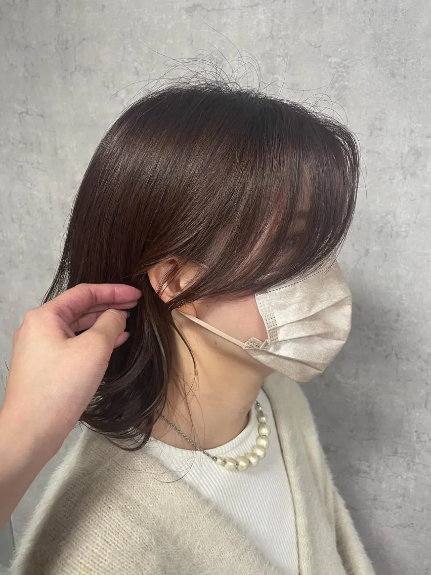 ミディアム トレンド韓国レイヤー 🇰🇷のんのヘアスタイル