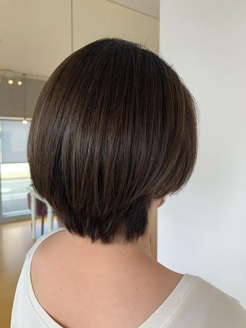 ショート ハイライト おせ ちさとのヘアスタイル
