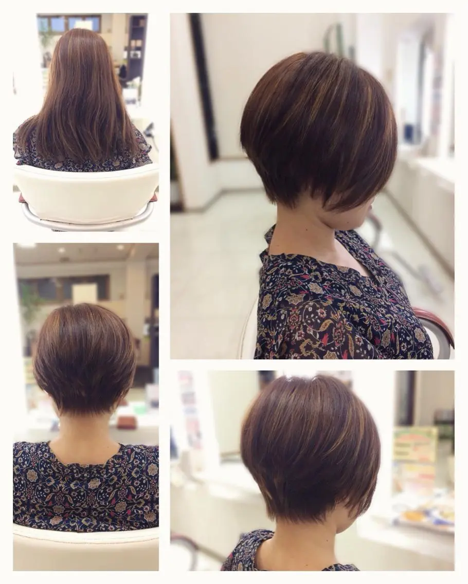 ショート ハンサムショート ショートヘア カット トリートメント Hair VERDEのヘアスタイル