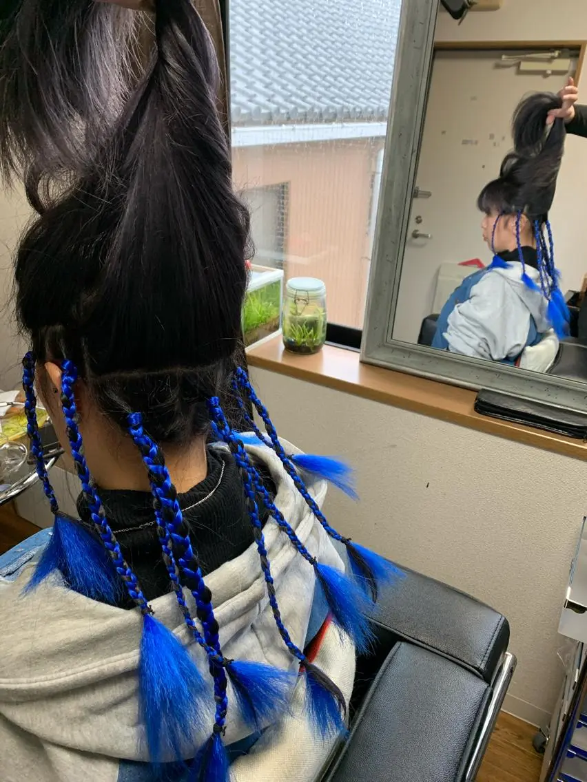 エクステ じょん 。のヘアスタイル