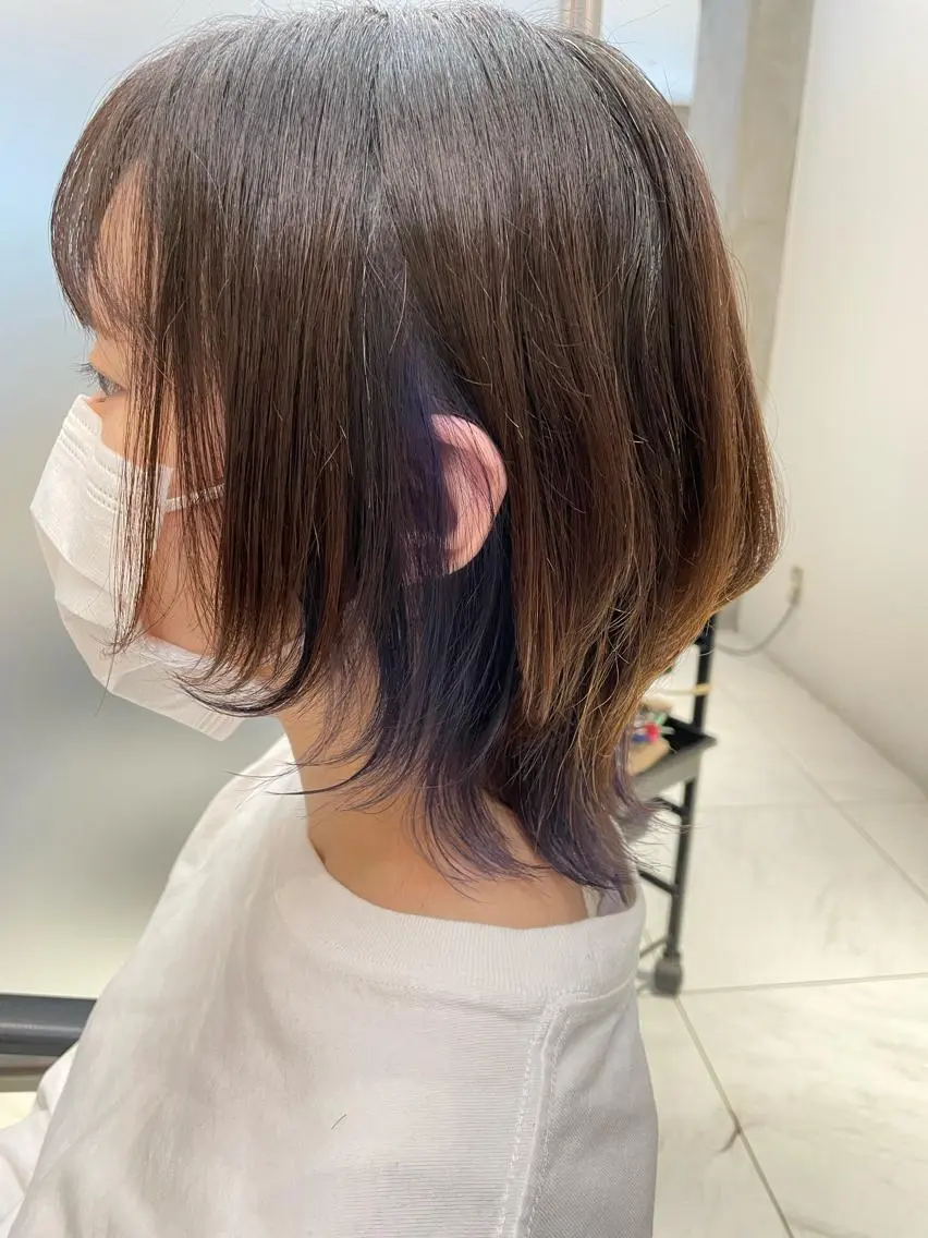 ミディアム カラー カット ヘアカラー トリートメント 🦕小林 大地🦕のヘアスタイル