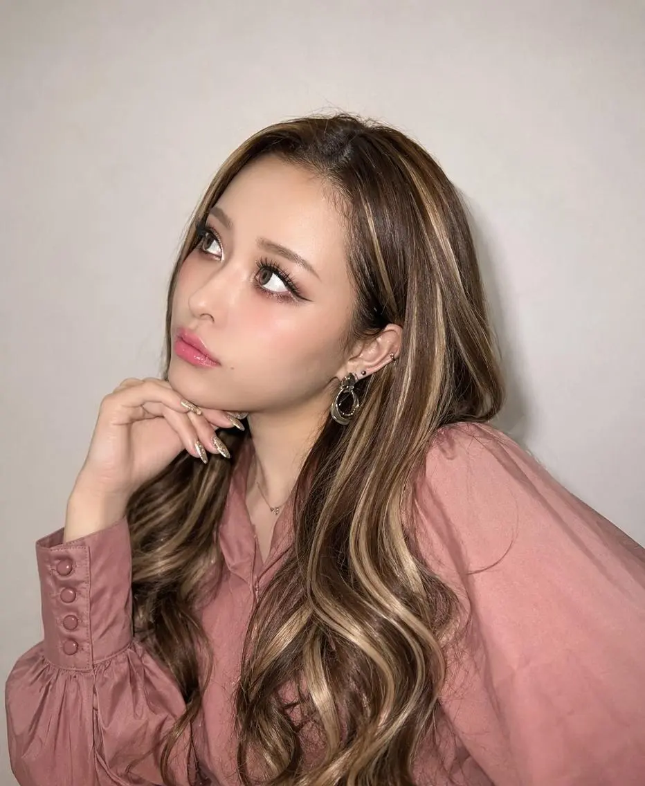 ロング ギャル×エクステ 大阪/梅田のヘアスタイル