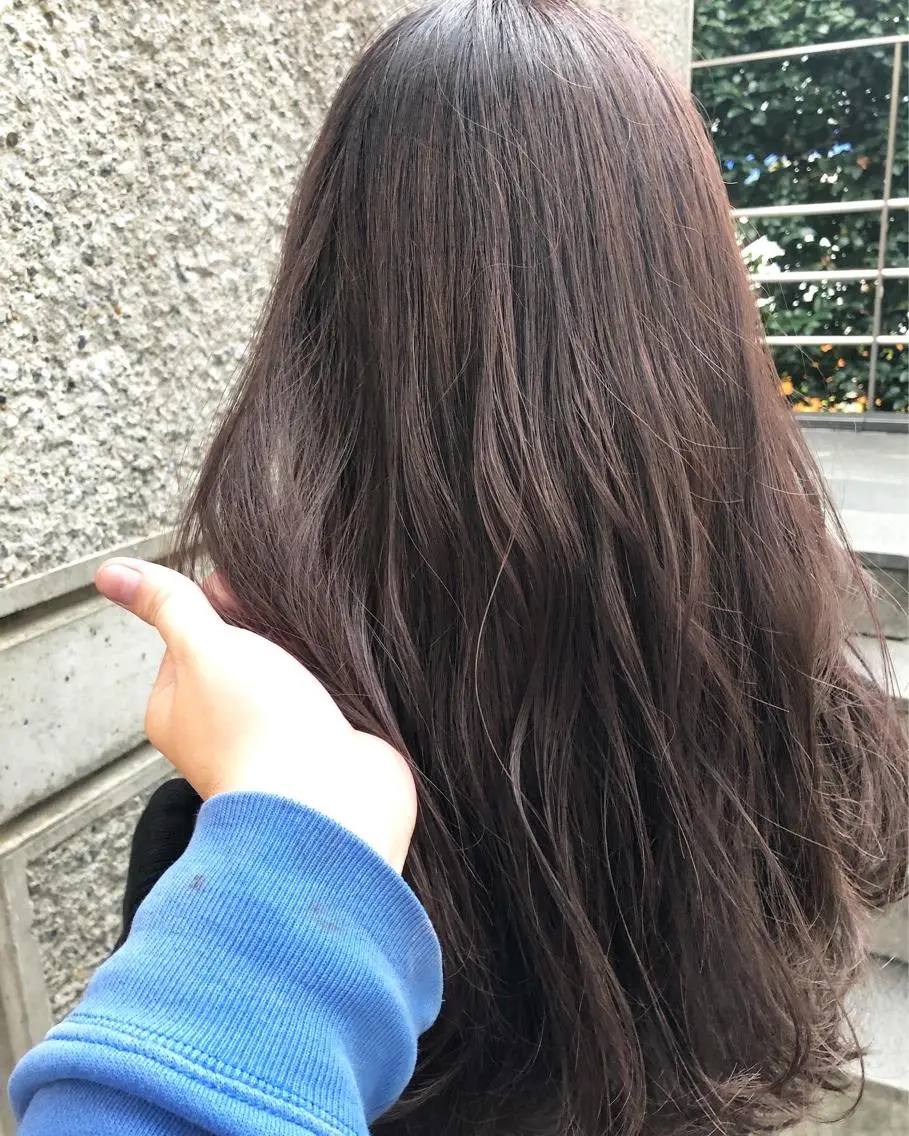 ロング カラー ヘアアレンジ ヘアカラー トリートメント メンズ特化✂️栗原 侑也のヘアスタイル