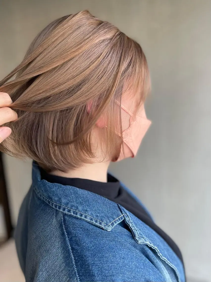 ショート カット カットモデル募集 ロロネー三国のヘアスタイル