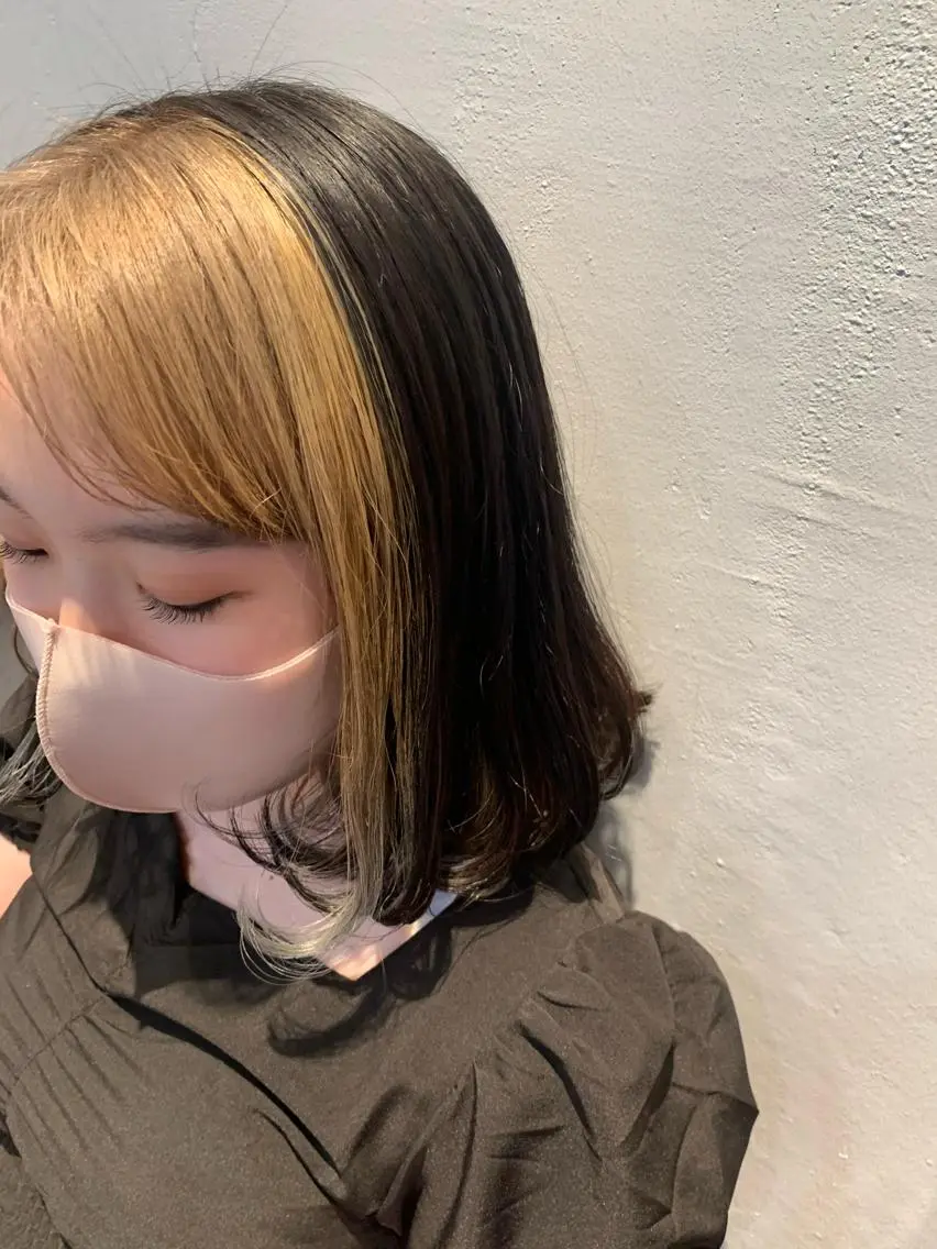 カラー RISAKO レイヤーカット🎀のヘアスタイル