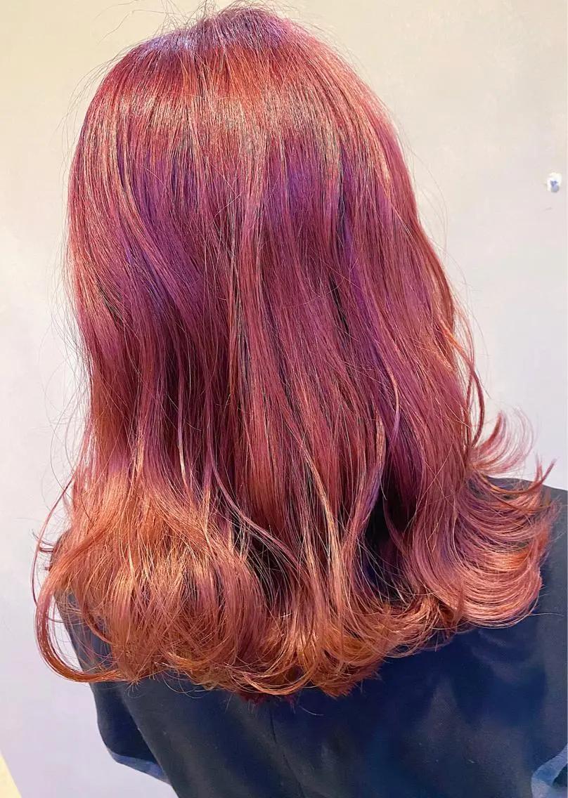 ミディアム カラー ヘアカラー 🧡ショートの達人 🧡SHOのヘアスタイル