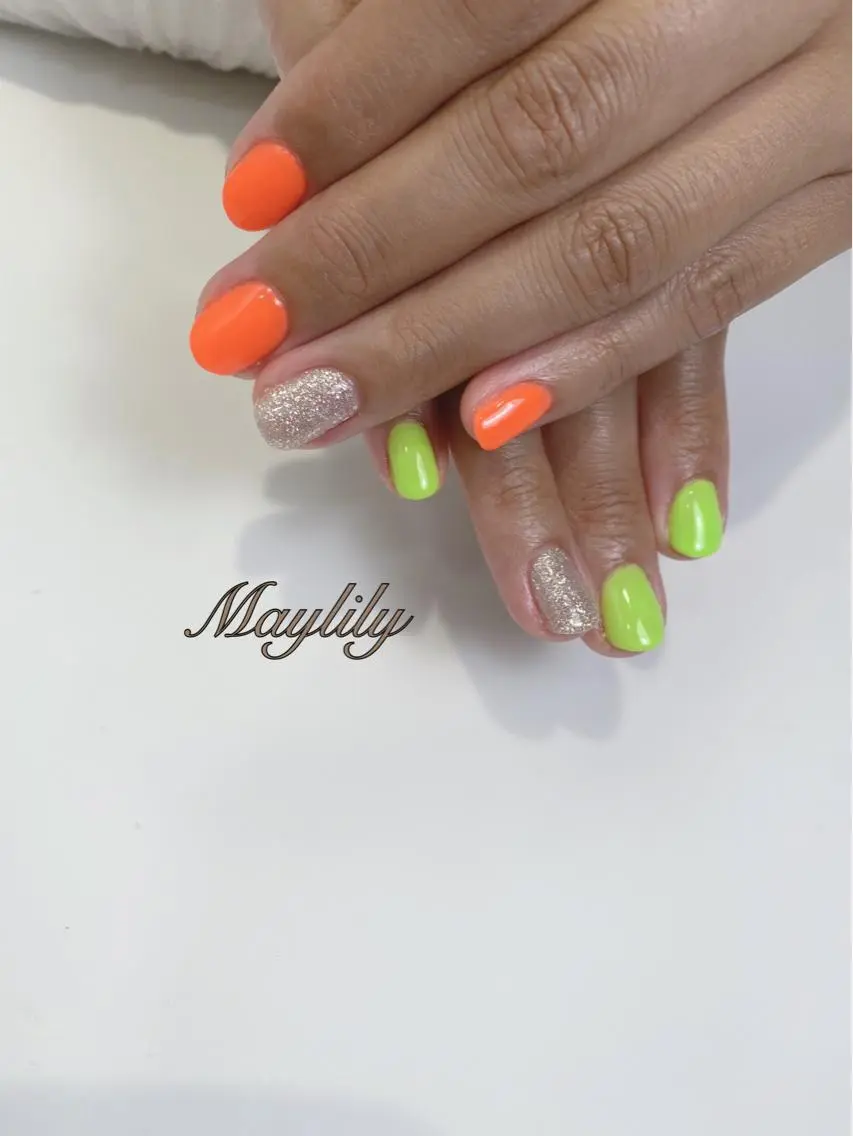 ネイル ワンカラーネイル Nail salon Maylilyのネイルデザイン