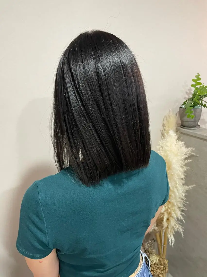 ショート ヘアカラー トリートメント nene .のヘアスタイル