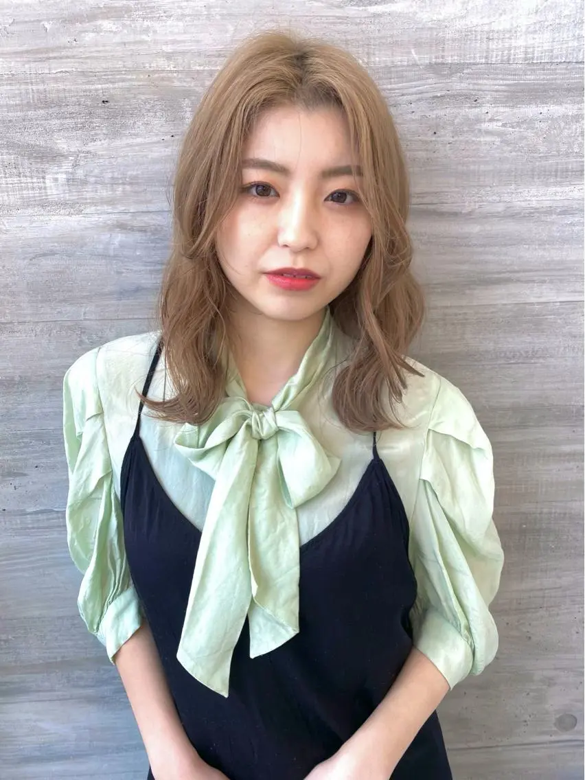 ロング Okamura Chisatoのヘアスタイル