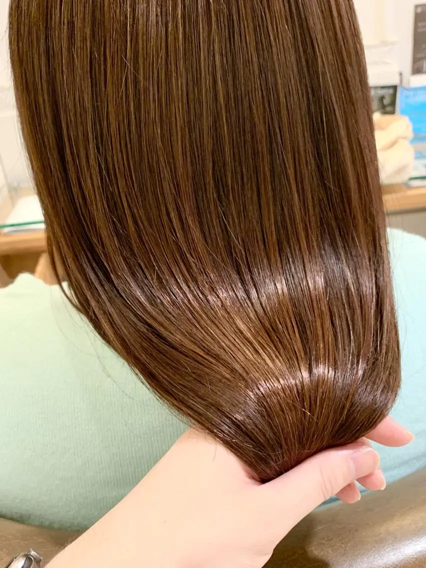 ロング 髪質改善 トリートメント 山下 直人のヘアスタイル