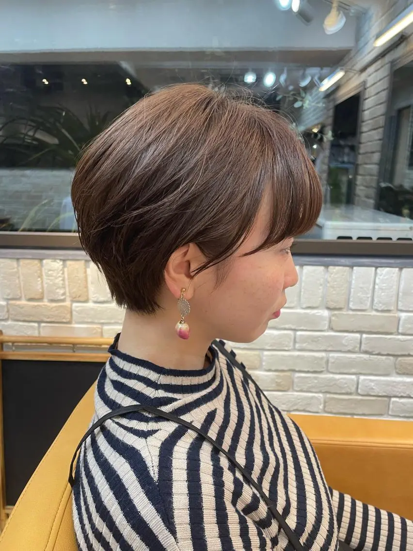 ショート ショートヘア レイヤースタイル⭐️ 村上のヘアスタイル