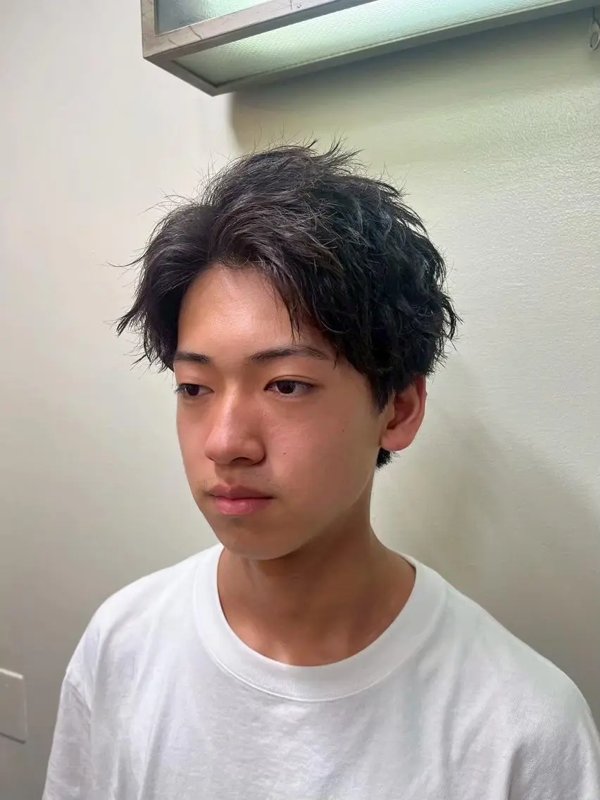 ショート メンズ 【メンズカット】 ✂️モデル募 市村のヘアスタイル
