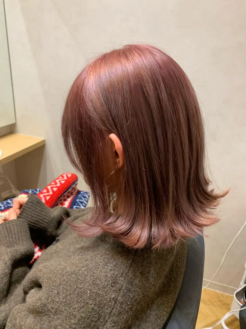 ミディアム ヘアカラー newiネウィ _naoのヘアスタイル