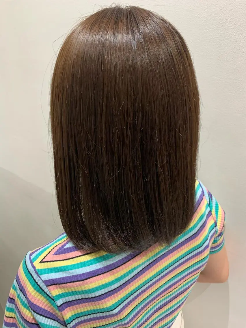ミディアム カラー 🐝岡本 柚葉🐝のヘアスタイル