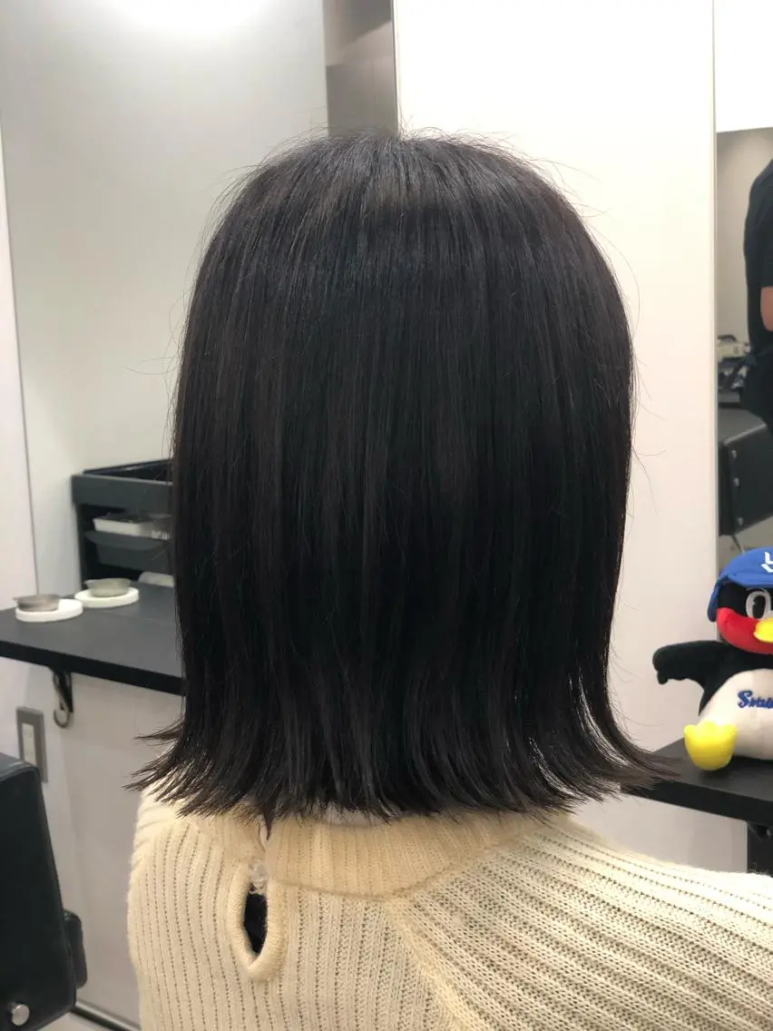 ミディアム 縮毛矯正の達人 ☆ 松本のヘアスタイル