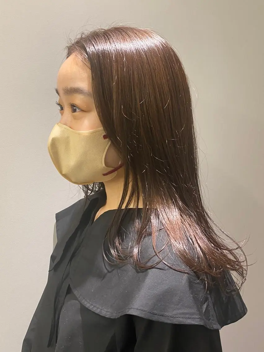 ロング カラー 韓国好き🇰🇷 美容師MIKUのヘアスタイル