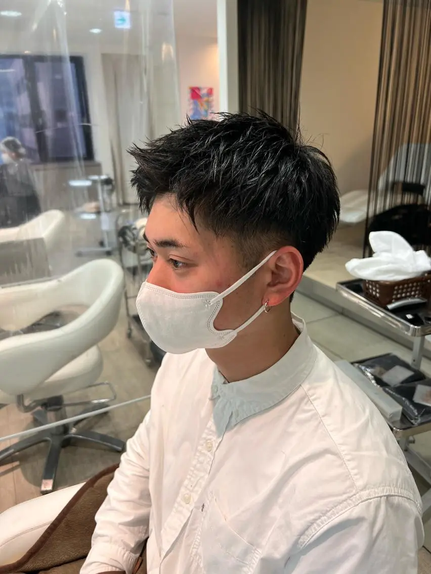 ショート メンズ 柳澤 和也のヘアスタイル
