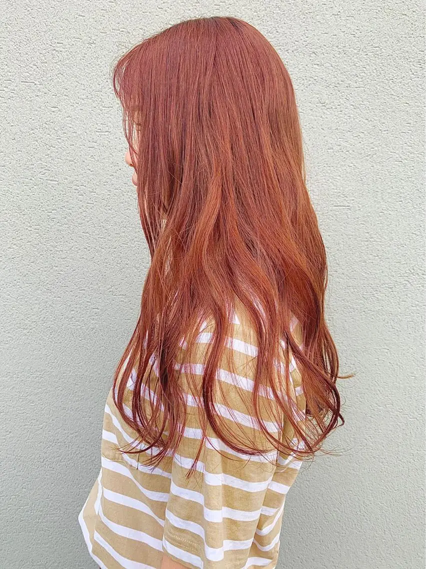 ロング カラー 多河 遥のヘアスタイル