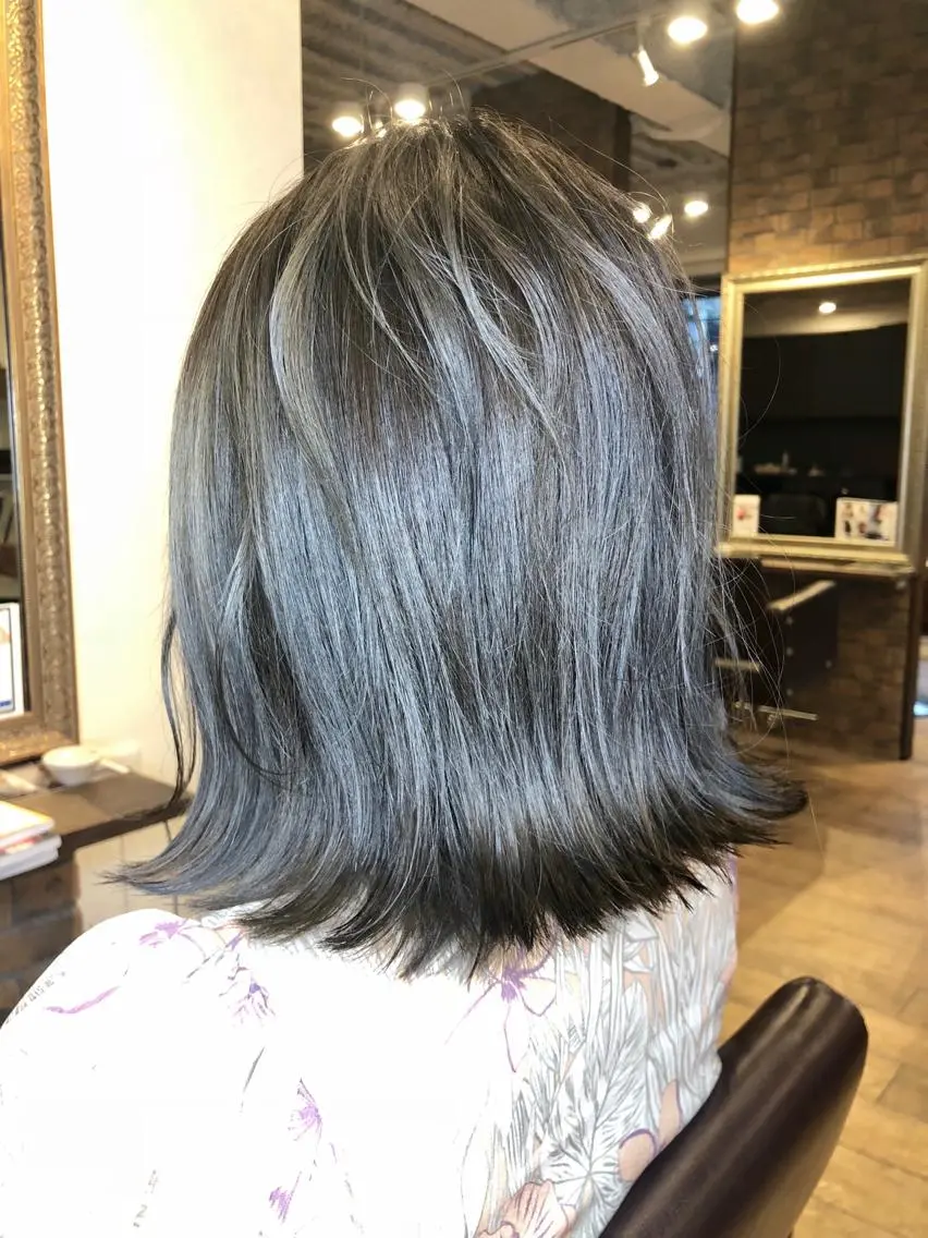 ショート カラー グレージュ 美髪・艶髪特化美容師 RYOJIのヘアスタイル