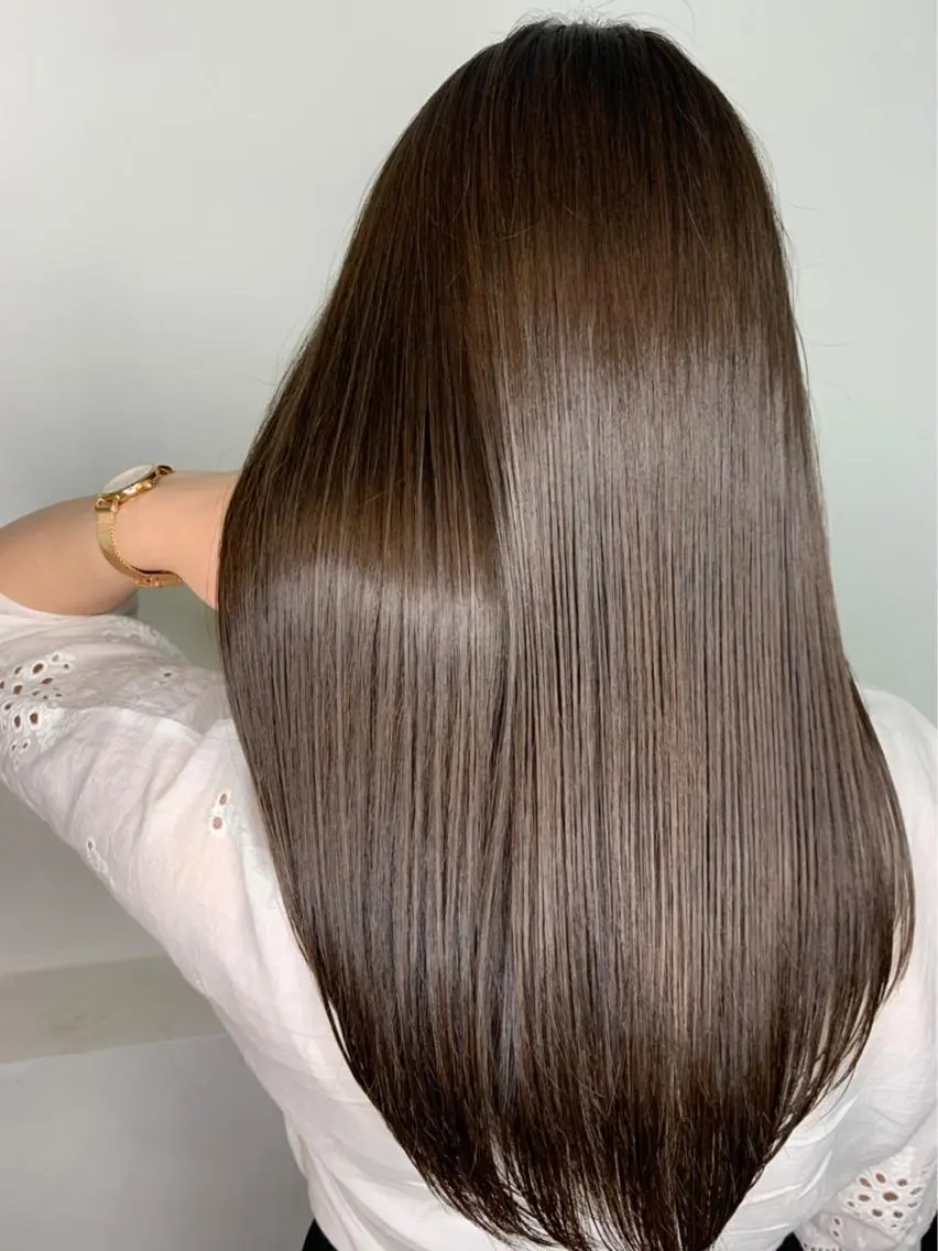 セミロング カラー ヘアアレンジ トリートメント カット ヘアカラー トリートメント nico【代表】 市川　拓也のヘアスタイル