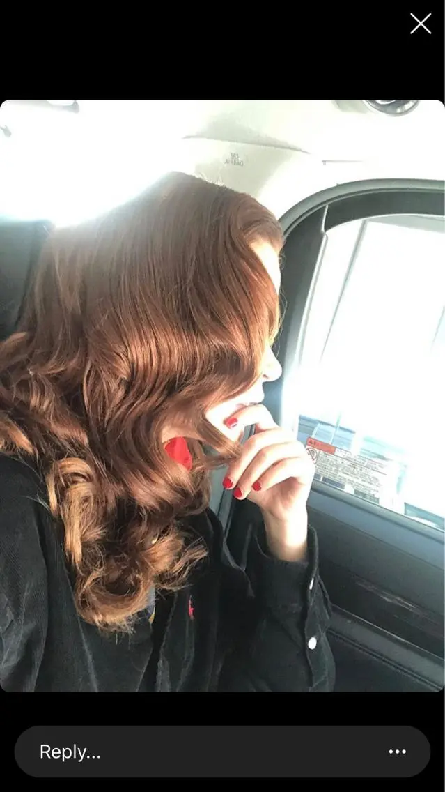 ロング カラー パーマ ご新規様限定 透明感カラーKANAのヘアスタイル