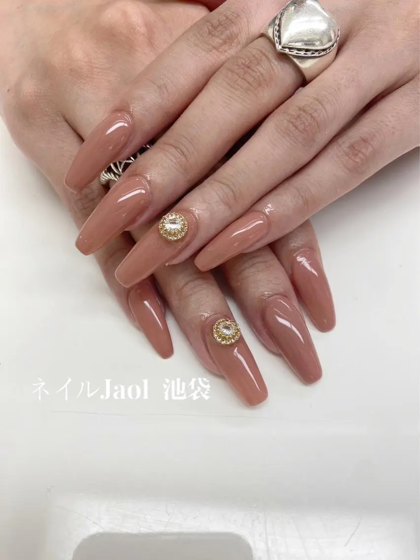 ロング ネイルJaol 池袋のネイルデザイン